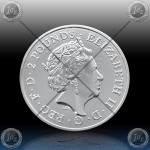 1oz V. BRITANIJA 2 Pounds 2021 (David Bowie) SREBRO * BU